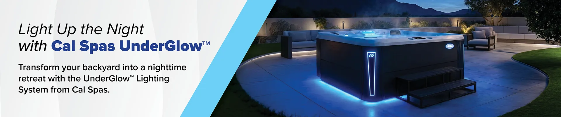 Calspas hot tub being used in a family setting - Hamilton